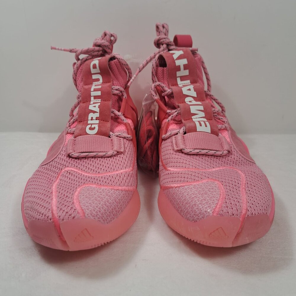 ADIDAS Crazy By Pharrell Williams Mens Size 10.5 Basketball‎ Shoes Hyper Pink - Picture 9 of 12